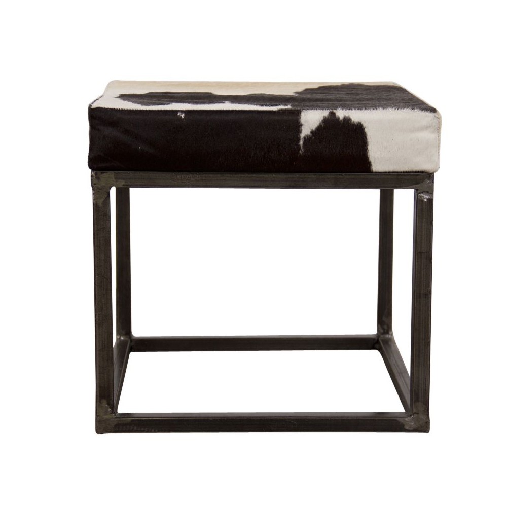 Cowhide Stool Smithers Archives £206.00 All Rooms Steel product_features