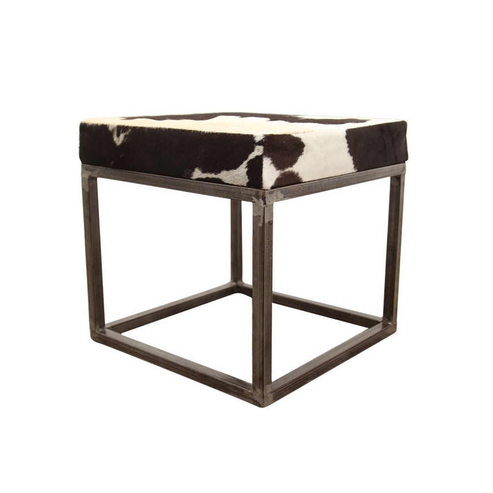 Cowhide Stool Smithers Archives £206.00 All Rooms Steel product_features