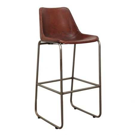 Cowhide And Leather Bar Stool Smithers Archives Smithers of Stamford £355.50 Store UK, US, EU, AE,BE,CA,DK,FR,DE,IE,IT,MT,NL,...
