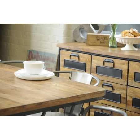 Helsing Industrial Dining Table Industrial Furniture Smithers of Stamford £800.00 Store UK, US, EU, AE,BE,CA,DK,FR,DE,IE,IT,M...