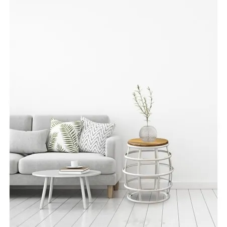 Industrial Barrel Stool Smithers Furniture &pound;138.00 All Rooms Mango Wood product_features