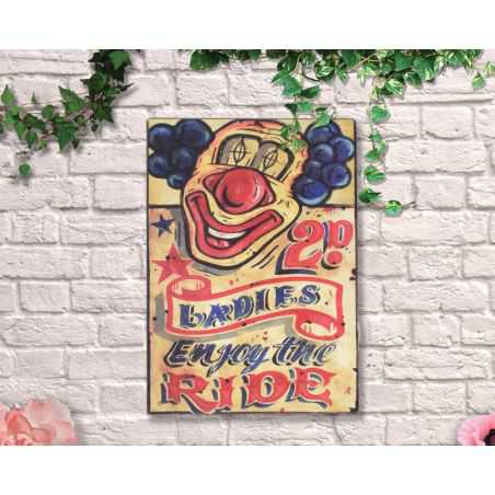 Fairground Signs Wall Art Smithers of Stamford £40.00 Store UK, US, EU, AE,BE,CA,DK,FR,DE,IE,IT,MT,NL,NO,ES,SE