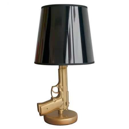 Gun Lamp Lighting Smithers of Stamford £125.00 Store UK, US, EU, AE,BE,CA,DK,FR,DE,IE,IT,MT,NL,NO,ES,SE