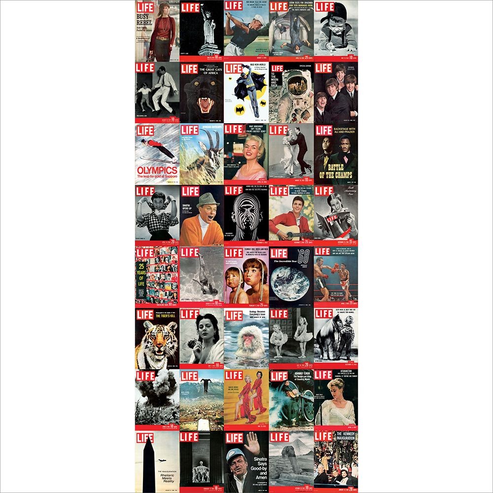 Life Magazine Vintage Wall mural Smithers Wallpaper £15.00 product_features