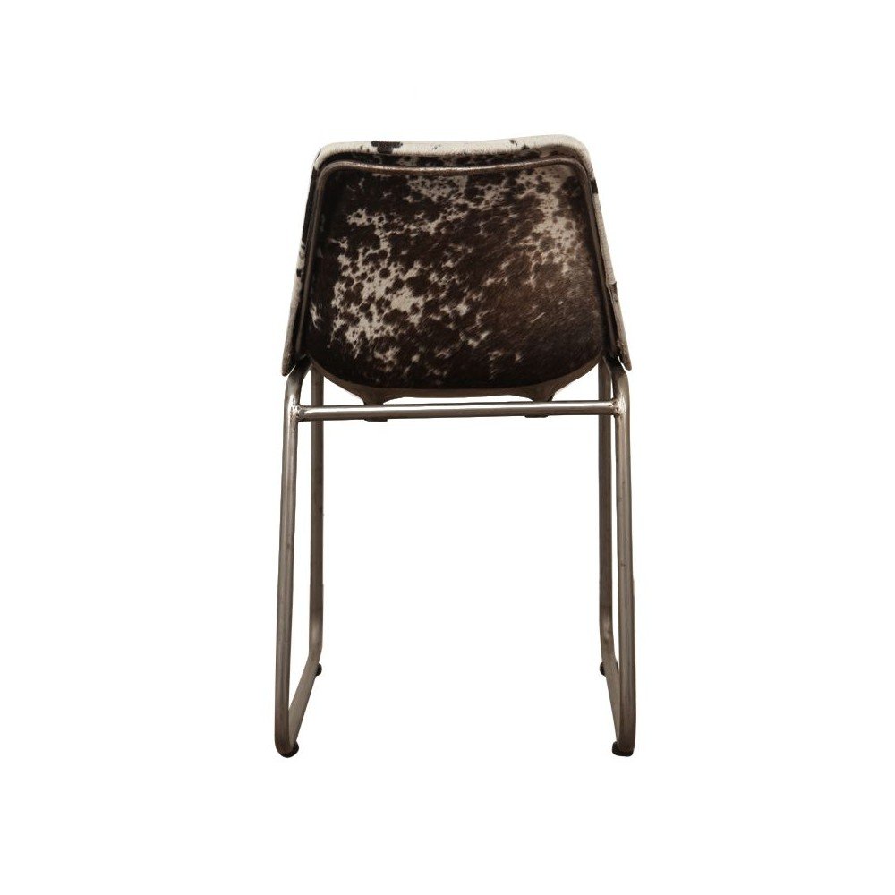 Leather Industrial Cowhide Dining Chair Smithers Archives £300.00 Dining Room Iron product_features