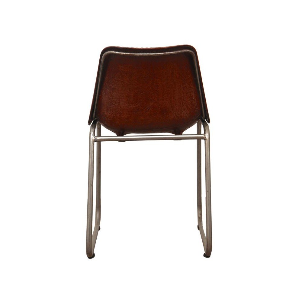 Leather Industrial Cowhide Dining Chair Smithers Archives £300.00 Dining Room Iron product_features
