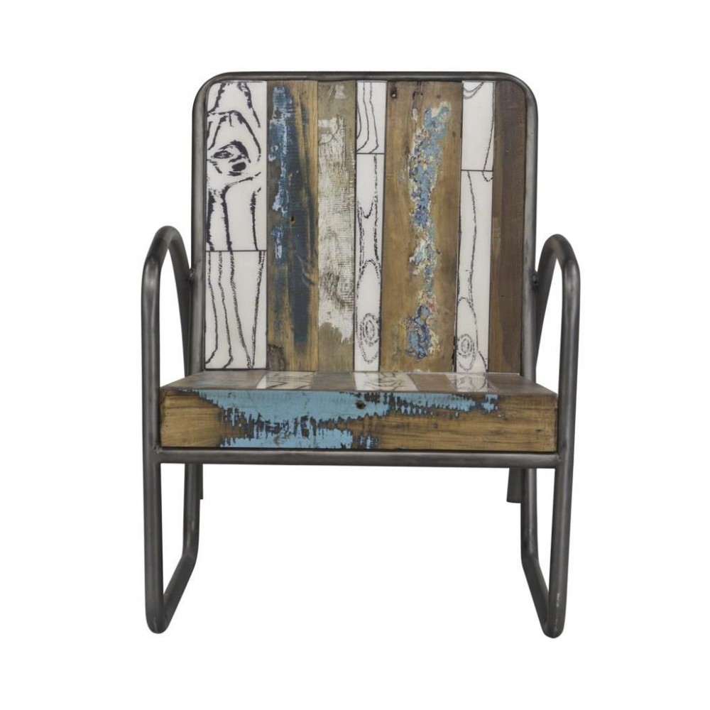 Reclaimed Wood Armchair Smithers Reclaimed Wood Furniture £653.00 All Rooms Reclaimed Boat Wood product_features