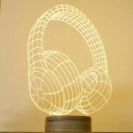 DJ Headphones Lamp  Lighting £138.00      product_features