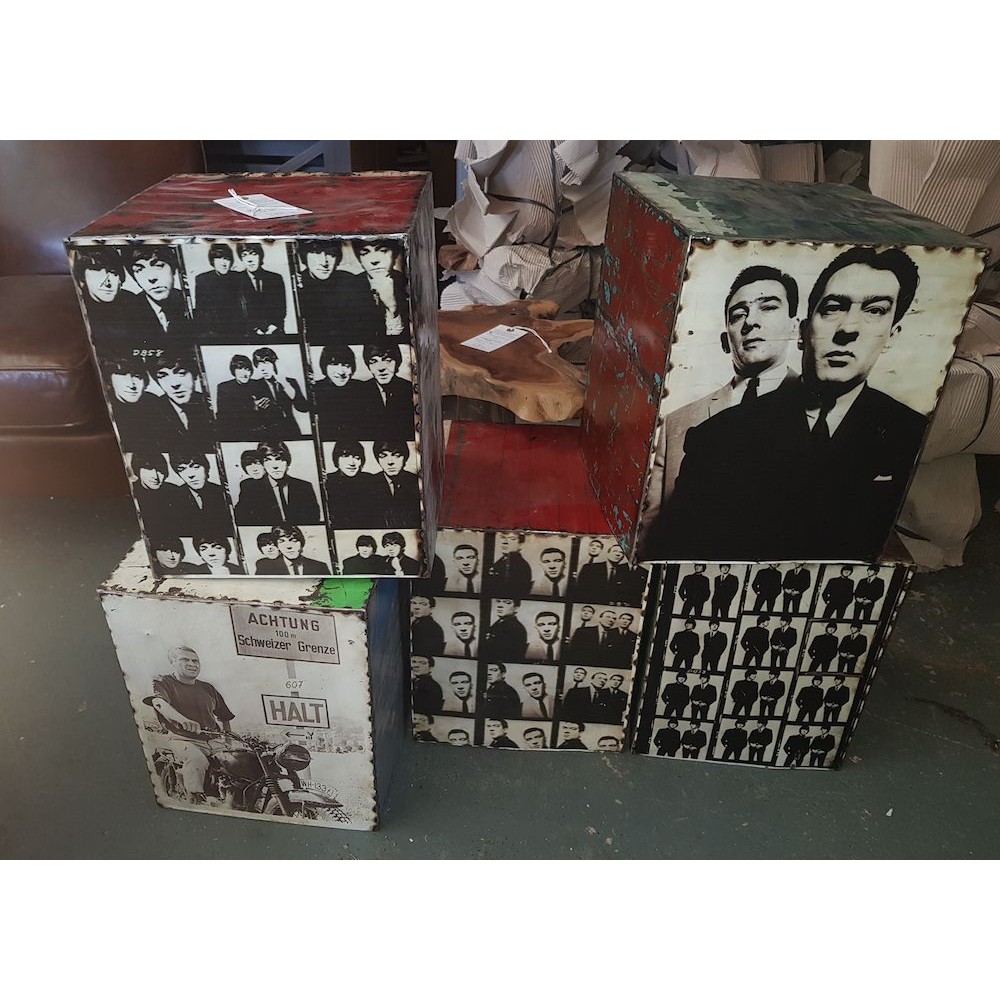 Oil Drum Side Table Stools Smithers Side Tables & Coffee Tables £145.00      product_features