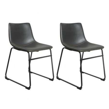 Industrial Leather Dining Chair Chairs Smithers of Stamford £356.00 Store UK, US, EU, AE,BE,CA,DK,FR,DE,IE,IT,MT,NL,NO,ES,SE