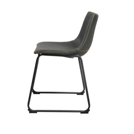 Industrial Leather Dining Chair Chairs Smithers of Stamford £356.00 Store UK, US, EU, AE,BE,CA,DK,FR,DE,IE,IT,MT,NL,NO,ES,SE