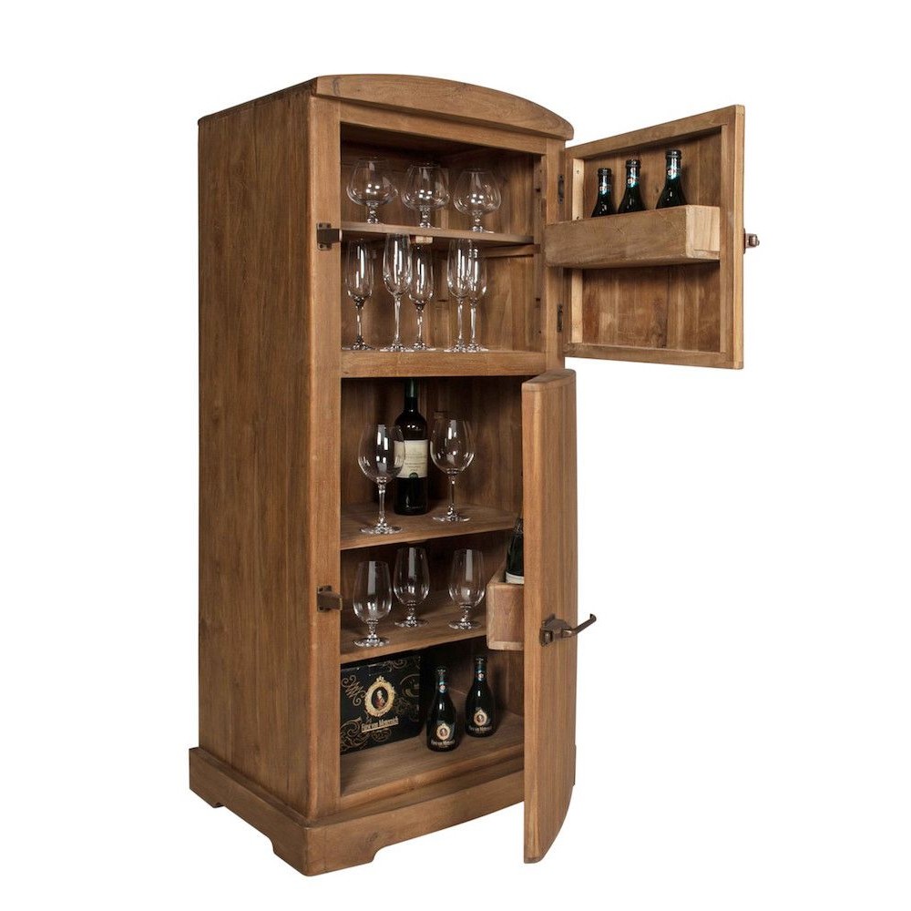 Vintage Style Drinks Cabinet Smithers Home Bars £3,000.00 Teak Wood Steel product_features