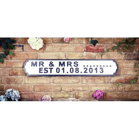 Personalised Road Signs Wall Art Smithers of Stamford £90.00 Store UK, US, EU, AE,BE,CA,DK,FR,DE,IE,IT,MT,NL,NO,ES,SE