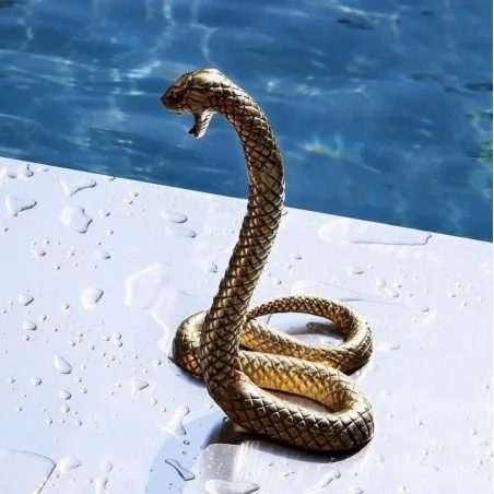 Cobra Snake Ornament Seletti Retro Ornaments &pound;217.00 Aluminium product_features