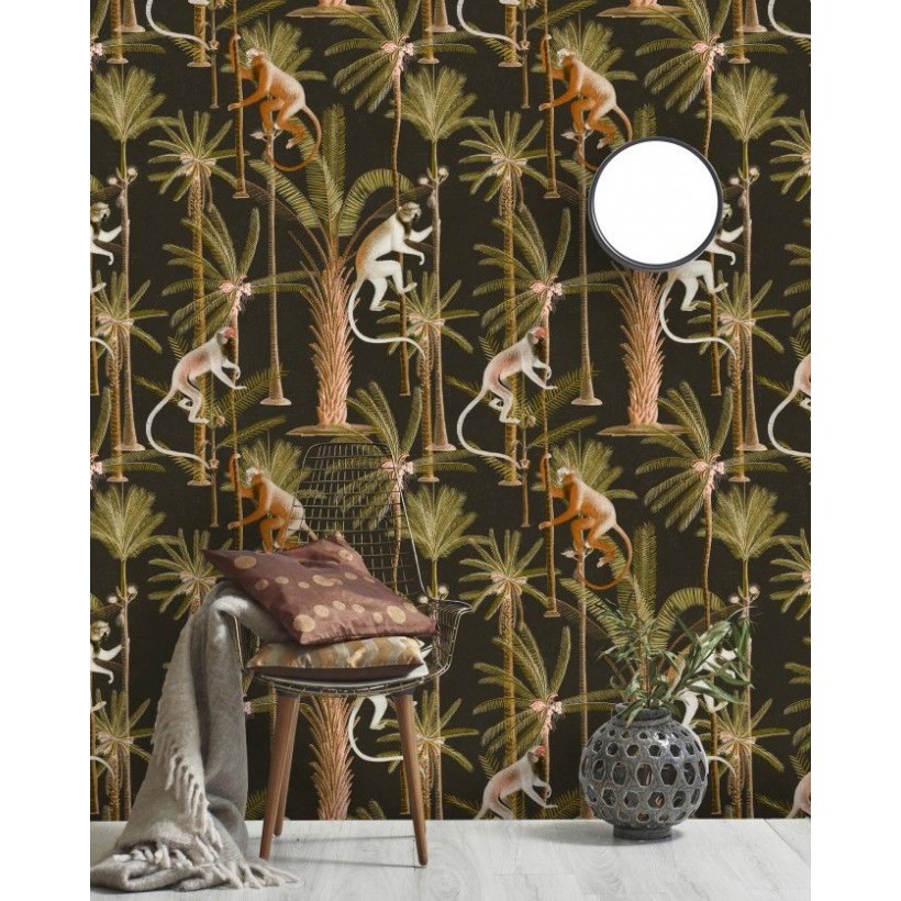 Barbados Wallpaper With Monkeys - MIND THE GAP • UK, US & Canada