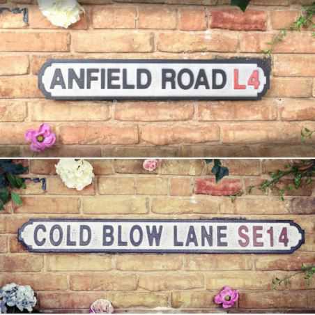 Football Street Signs Gifts Smithers of Stamford £30.00 Store UK, US, EU, AE,BE,CA,DK,FR,DE,IE,IT,MT,NL,NO,ES,SEFootball Stre...