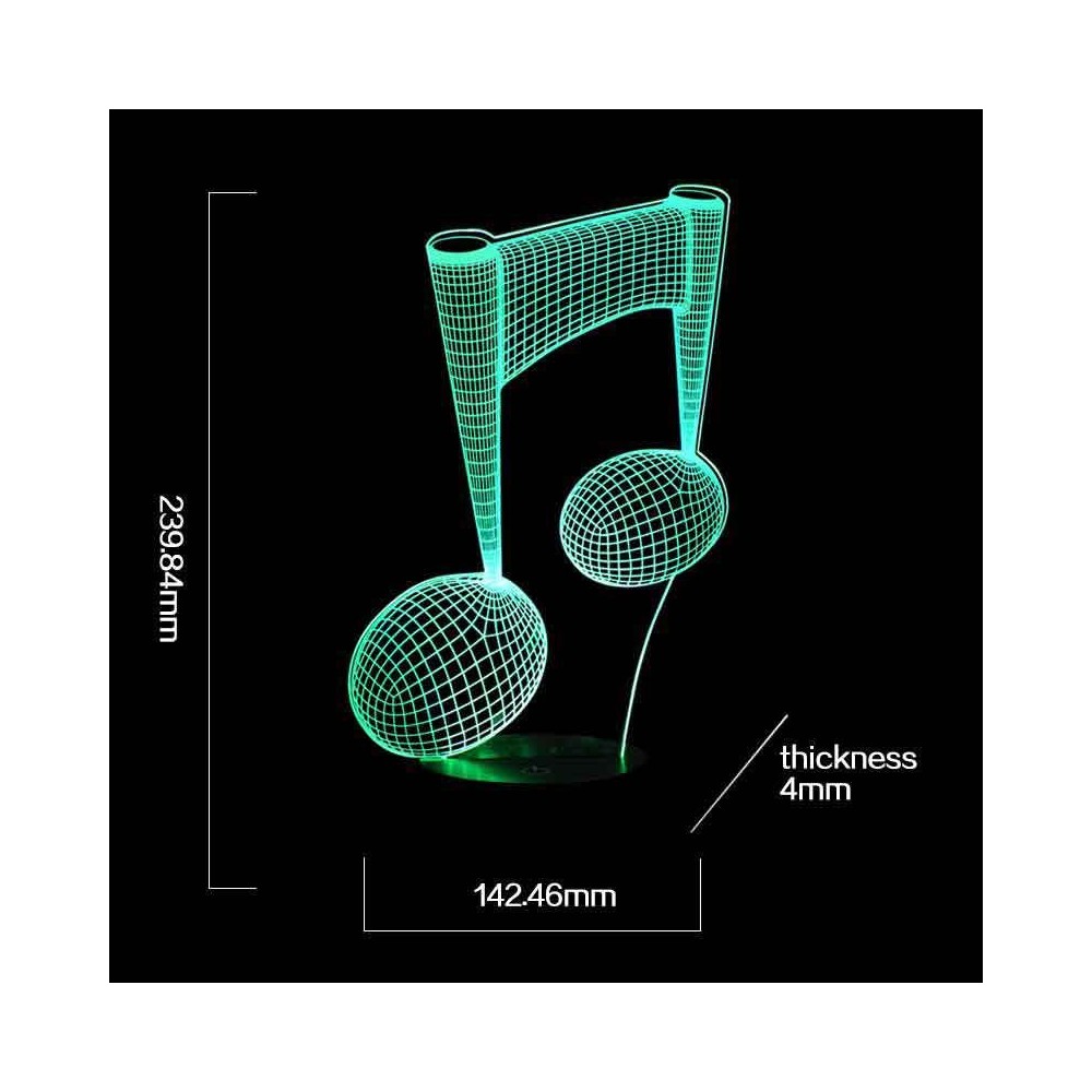 The Note Lamp  Gifts £166.00      product_features