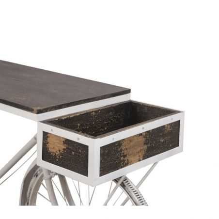 Bicycle Table Repurposed Furniture Smithers of Stamford £956.25 Store UK, US, EU, AE,BE,CA,DK,FR,DE,IE,IT,MT,NL,NO,ES,SE