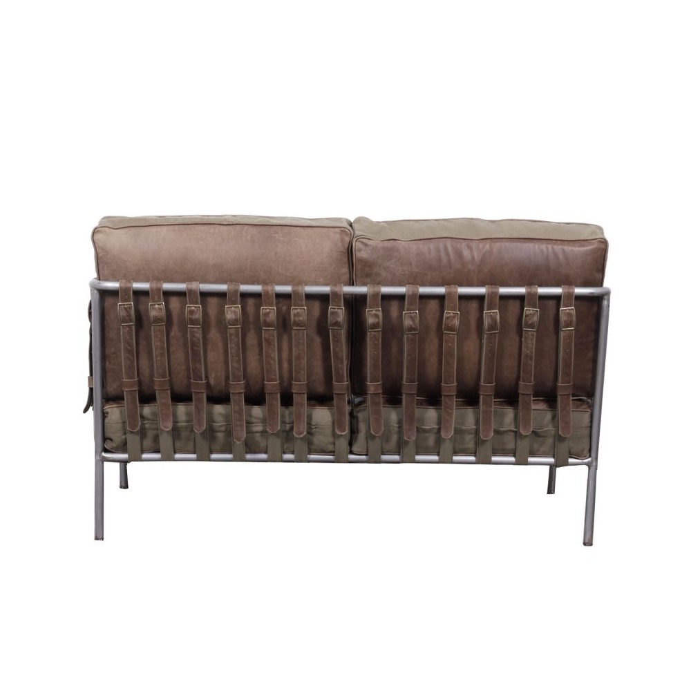 Brown Leather Buckle Up Sofa & Armchair Sofas and Armchairs £2,910.00 Steel product_features