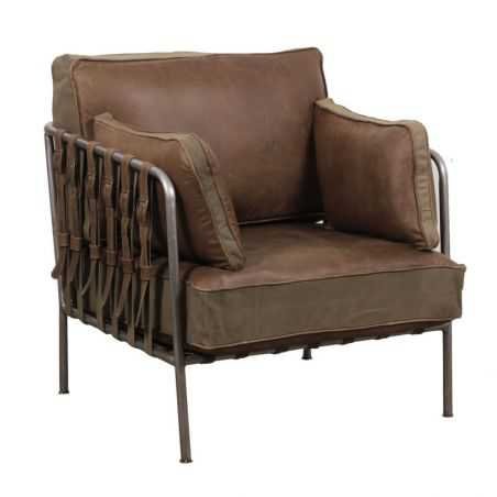 Brown Leather Buckle Up Sofa & Armchair Sofas and Armchairs £3,175.00 Store UK, US, EU, AE,BE,CA,DK,FR,DE,IE,IT,MT,NL,NO,ES,SE