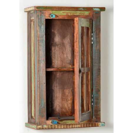 River Thames Reclaimed Wood Wall Cabinet Recycled Wood Furniture Smithers of Stamford £263.00 Store UK, US, EU, AE,BE,CA,DK,F...