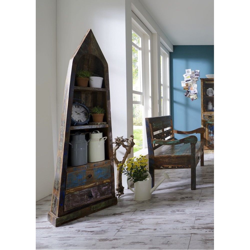 River Thames Reclaimed Wood Boat Cabinet Smithers Reclaimed Wood Furniture £773.00 All Rooms Reclaimed Boat Wood product_feat...