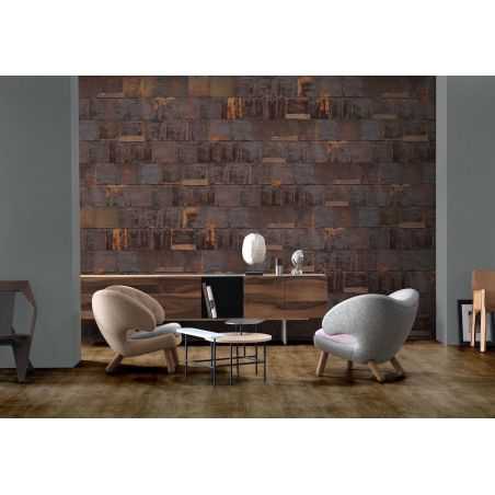 Rusty Metal Wallpaper By Piet Hein Eek Wallpaper Smithers of Stamford £259.00 Store UK, US, EU, AE,BE,CA,DK,FR,DE,IE,IT,MT,NL...