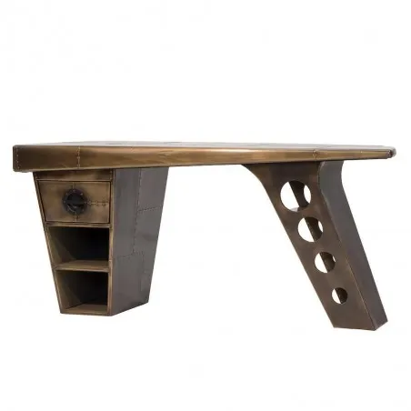 Spitfire Desk Smithers Aviator &pound;1,737.00 Office Fir Wood Aluminium product_features