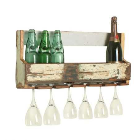 Hanging Wine Glass & Bottle Rack Home Bars Smithers of Stamford £130.00 Store UK, US, EU, AE,BE,CA,DK,FR,DE,IE,IT,MT,NL,NO,ES...