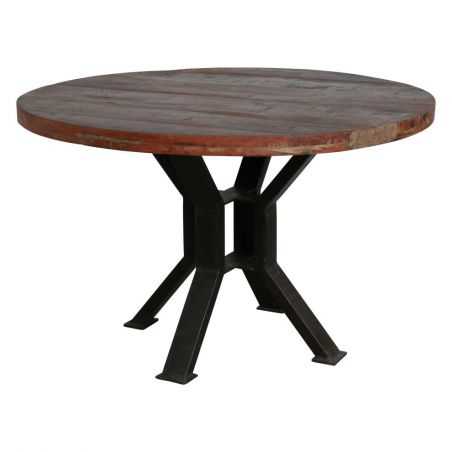 Dining Tables For Pub Restaurant, Reclaimed Wood Round Dining Table Uk