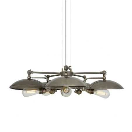 Bugsy Industrial Chandelier Lighting Smithers of Stamford £590.00 Store UK, US, EU, AE,BE,CA,DK,FR,DE,IE,IT,MT,NL,NO,ES,SE
