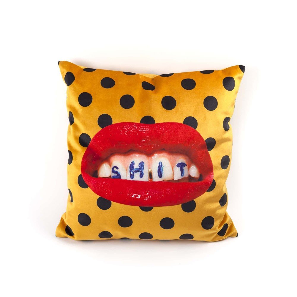 Seletti Wears Toiletpaper Lipstick Cushion Seletti Seletti £64.00      product_features