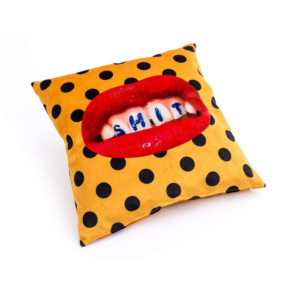 Seletti Wears Toiletpaper Lipstick Cushion Seletti Seletti £64.00      product_features