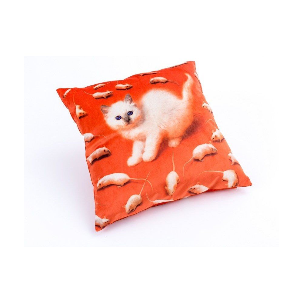 Seletti Wears Toiletpaper Lipstick Cushion Seletti Seletti £64.00      product_features