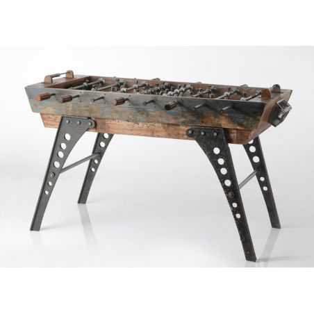 Industrial Football Table Recycled Wood Furniture  £3,688.00 Store UK, US, EU, AE,BE,CA,DK,FR,DE,IE,IT,MT,NL,NO,ES,SE