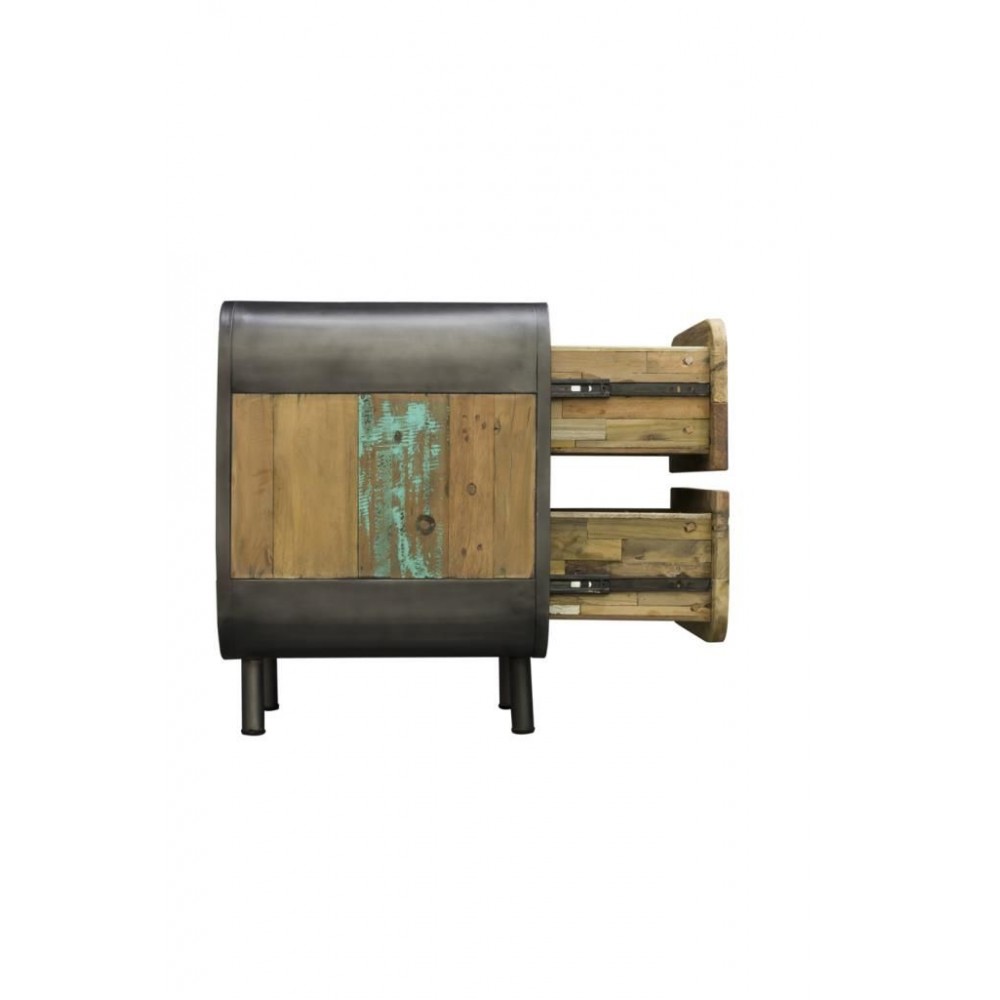New York Bedside Table Smithers Reclaimed Wood Furniture £609.00 Bedroom Reclaimed Boat Wood product_features