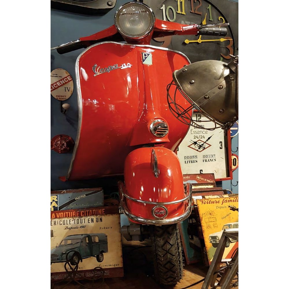 Hanging Vespa Wall Art – Gift for Vespa Fans and Art Collectors Smithers Gifts £2,950.00 product_reduction_percent