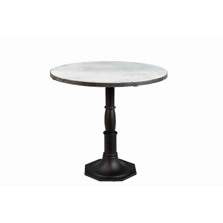 Round Marble Dining Table Industrial Furniture Smithers of Stamford £750.00 Store UK, US, EU, AE,BE,CA,DK,FR,DE,IE,IT,MT,NL,N...