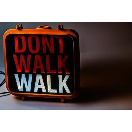 Walk Don't Walk Traffic Signs Smithers Archives £1,100.00 Solid Iron product_features