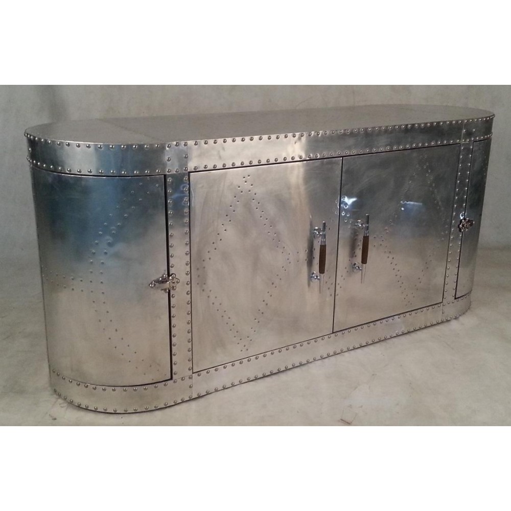 Aviator Spitfire Cabinet Smithers Aviator £2,682.00 Office Fir Wood Aluminium product_features