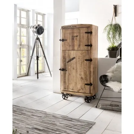 Menier Chocolate Factory Wood Bar Cabinet Smithers Archives £1,260.00 Kitchen Mango Wood product_features