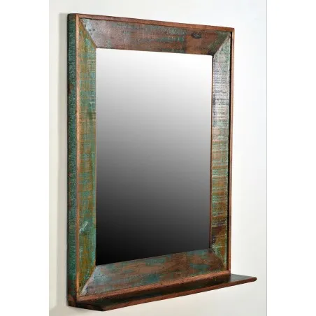 River Thames Reclaimed Wood Mirror Smithers Reclaimed Wood Furniture &pound;350.00 Bathroom Reclaimed Boat Wood product_features