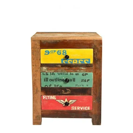 Speedway Bedside Drawers Smithers Archives £344.00 Bedroom Reclaimed Boat Wood product_features