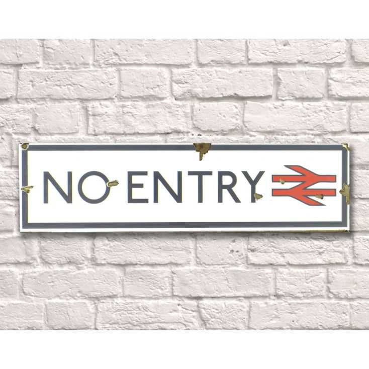 No Entry Sign Wall Art Smithers of Stamford £35.00 Store UK, US, EU, AE,BE,CA,DK,FR,DE,IE,IT,MT,NL,NO,ES,SE