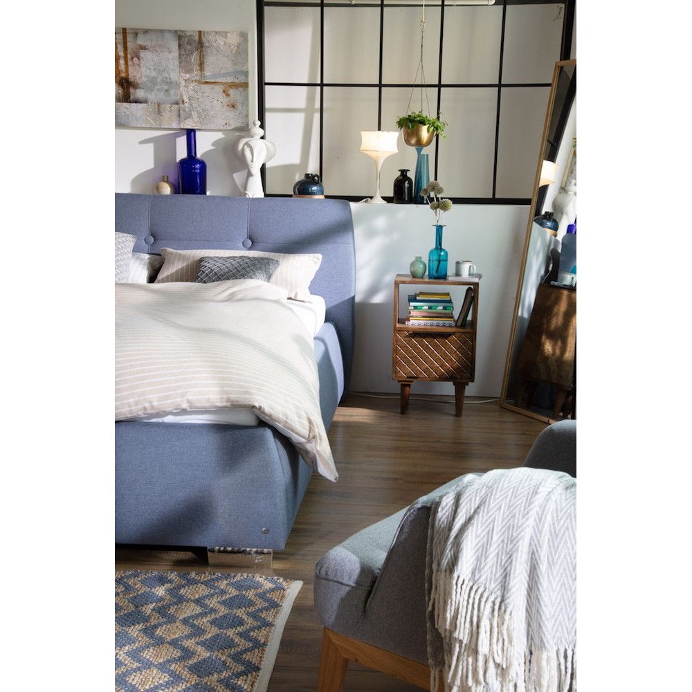 Tom Tailor Bedside Cabinet Smithers Retro Furniture £527.00 Bedroom Mango Wood product_features