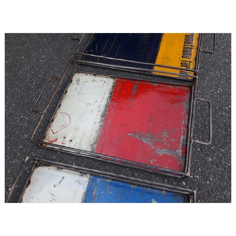 Oil Drum Serving Trays Tableware £29.00