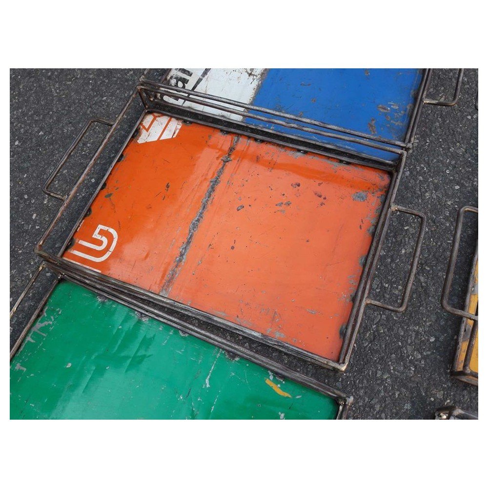 Oil Drum Serving Trays Tableware £29.00