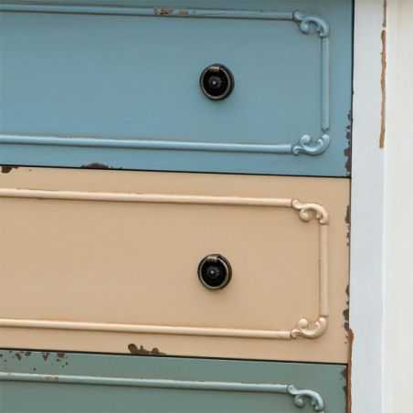 Shabby French Multi Colour Style Chest of Drawers Home Smithers of Stamford £400.00 Store UK, US, EU, AE,BE,CA,DK,FR,DE,IE,IT...