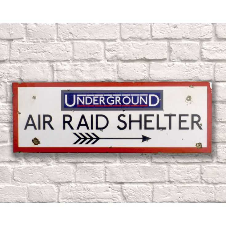 Underground Air Raid Shelter Sign Wall Art Smithers of Stamford £35.00 Store UK, US, EU, AE,BE,CA,DK,FR,DE,IE,IT,MT,NL,NO,ES,SE