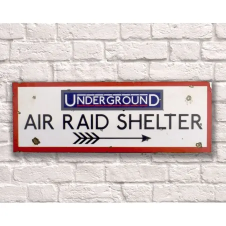 Underground Air Raid Shelter Sign Smithers Signs £32.00      product_features
